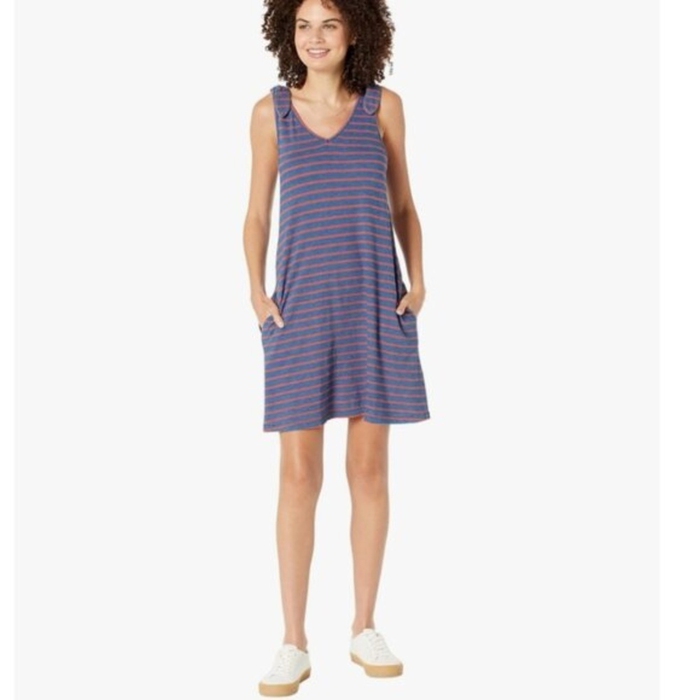 Faherty striped dress